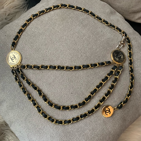 Chanel 31 rue cambon Paris iconic vintage chain belt 1954 series good condition - Picture 2 of 11